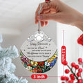 PEMIRSAYO Retired Ornament Stained Glass Christmas Keepsake Design A by Deal US