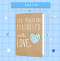 IDU First Father’s Day Card Gift from Baby Son Daughter Wife for New Dad 2025 by Deal US