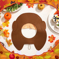 Geyoga Thanksgiving Turkey Hat Adjustable Pet Costume Medium Size by Deal US