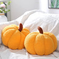 Queekay 2 Pcs Pumpkin Pillow Plush 11x9.5 Inch Fall Decor Ginger Cotton by Deal US