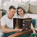 Londue 10 Year Anniversary Card for Him Her Romantic Tin Gift Couple by Deal US
