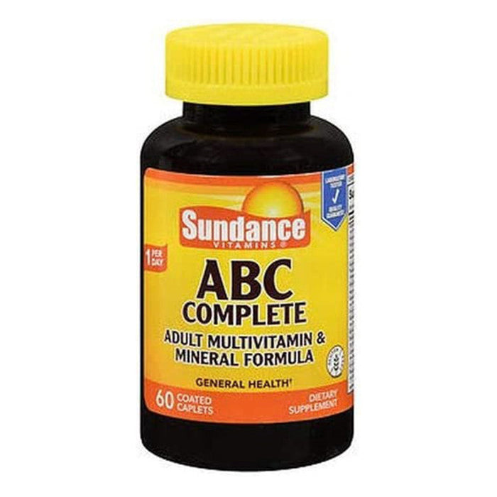 Sundance Vitamins® ABC Complete Adult Multivitamin & Mineral – 60 Coated Caplets by Pasteur Pharmacy