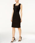 Love Scarlett Petite Corset-Laced Velvet Bodycon Dress by Vanessa Jane