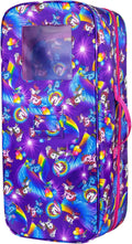 Ecore Fun Doll Travel Carrier Unicorn Doll Storage Suitcase Great Fit for 18 Inc by Vanessa Jane