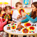 Huyamap Thanksgiving Turkey Necklace Craft Kits 24 Pack Colorful Style 1 by Deal US