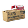 Redi-Tag Arrow Message Page Flag Refills, "Sign Here", Red, 120 Flags/Roll, 6 Rolls