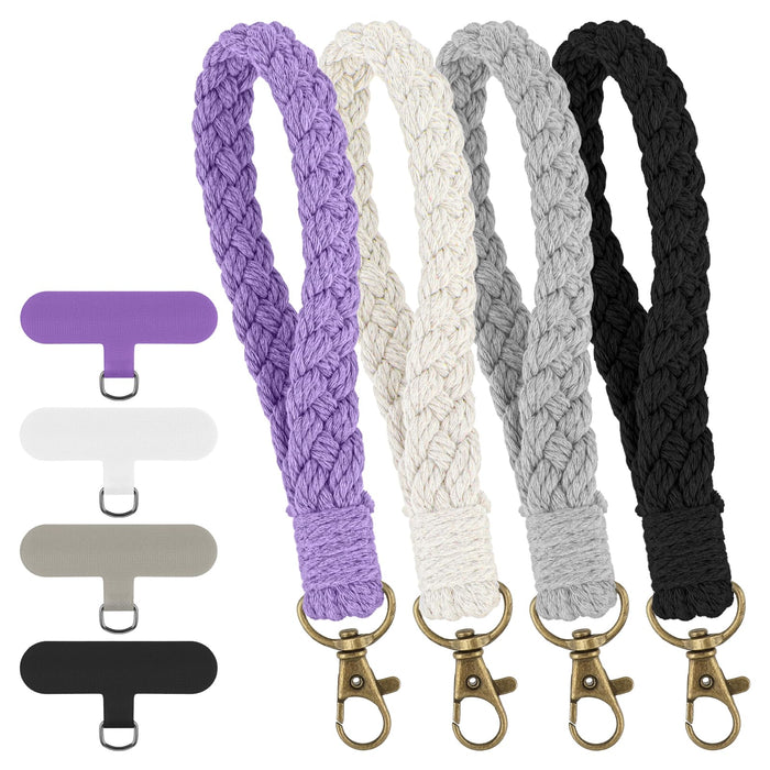 Pack Phone Wrist Strap, Cell Phone Lanyard With Adhesive Tabs, Anti-Loss Wristle
