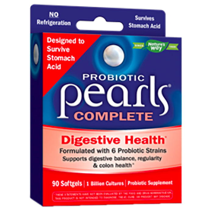Enzymatic Therapy Nature's Way, Probiotic Pearls Complete, Digestive Health, 30 Softgels by Pasteur Pharmacy