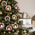 jjBOOM KissMyAss Funny Christmas Wooden Ornaments 2024 Xmas Tree Decor by Deal US