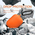 Brujula Silicone Case for AirPods Pro 3rd Gen 2025 Orange Protective Cover by Deal US