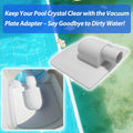 ARU P58PP1955W05 Vacuum Plate Adapter for Summer Waves Polygroup Skimmer Pump by Deal US