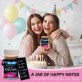 SOLMAYCO Affirmation Jar with Inspirational Notes Birthday Gift for Women Badass by Deal US