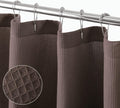 Waffle Weave Fabric Shower Curtain Heavyweight 230 GSM, Hotel Luxury by Vanessa Jane
