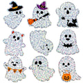 COCHIE Halloween J-O-Lantern Stickers 480pcs 1.5in Laser Ghost by Deal US