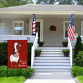 EKOREST Patriotic Garden Flag 12x18in Double Sided Funny Goose Red White Blue by Deal US