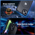 Case For Iphone 13 & Iphone 14 6.1 Inch- Magsafe & Magnetic Car Phone Mount,Anti