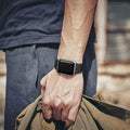Watch Silicone Sport Band Black — Soft Breathable Strap for Series 3-11, SE & Ul