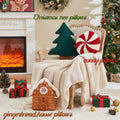 Vdoioe Christmas Tree Throw Pillows Set of 2 Plush Cotton Fill Xmas Decor by Deal US