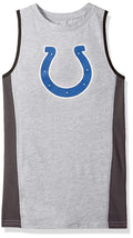 NFL Indianapolis Colts Youth Fan Gear Tank Top, Medium 10-12 by Vanessa Jane