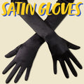 Spooktacular Creations Long Satin Opera Party Gloves Black 21in One Size by Deal US