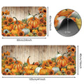 APROPHIC Fall Pumpkin Kitchen Mat Rugs Set of 2 Non Slip Washable 16x24+16x41 by Deal US