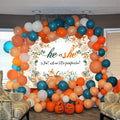 CUMIA Autumn Pumpkin Gender Reveal Backdrop 7x5FT Orange Fall Photo Prop by Deal US