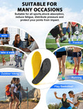 MARRDO 4D Cloud Soles Shock Absorption Arch Support Insoles Men 10-11 Women 11.5 by Deal US
