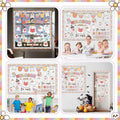 Pasimy Halloween Bulletin Board Set Ghost Paper Cutouts Pastel Boho 70 Pcs by Deal US