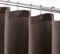 Waffle Weave Fabric Shower Curtain Heavyweight 230 GSM, Hotel Luxury by Vanessa Jane