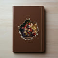 My Wonderful Walls Christmas Family Mouse Hole Decal 3D Effect 5x5 Multi by Deal US