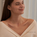 Layered Gold Necklaces for Women, Dainty Layered Necklace 14k Gold Plated/Silver