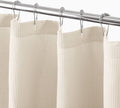 Waffle Weave Fabric Shower Curtain Heavyweight 230 GSM, Hotel Luxury by Vanessa Jane