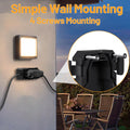 CFMASTER Weatherproof Outdoor Electrical Box IP66 7x3x4in Vanilla 3 Pack by Deal US