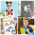 HoiSumma 12 Pcs Owl Sticky Notes Self-Adhesive Memo Pads 360 Sheets by Deal US