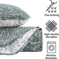 Southshore Fine Linens Lightweight Reversible Floral Quilt and Sham Set by Vanessa Jane