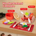 Commodum Kids Wooden Play Cooking Set Advent Calendar 24 Days Xmas Gifts by Deal US