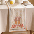 patdrea Tropical Linen Table Runner 12x102in Yellow Pineapple Floral Modern by Deal US