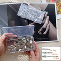 Duck Bill Hair Clips 42 Pack — Metal Styling Duckbill Clips Set for Women with C