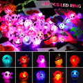 Grastfu 84 PCS Halloween Glow In The Dark Toys Party Favors Bulk Set by Deal US