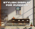 Running Medal Hanger & Bib Display Board with Chalkboard | BLAUBECK Wall Holder by BLAUBECK