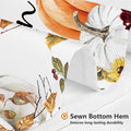 MEHOFOND Fall Pumpkin Watercolor Shower Curtain 72x72 Inch Waterproof Hooks by Deal US