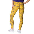 FOCO Los Angeles Lakers NBA Womens Team Color Cloud Leggings Yellow and Purple M by Deal US