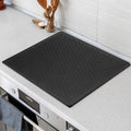 TWIZIUAO Electric Stove Cover Mat Heat Resistant Silicone Black 36x21 by Deal US