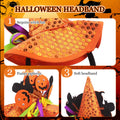 HyperFun Halloween Witch Hat Headband Orange Cartoon Womens Accessory by Deal US