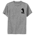 Disney Boy Mickey&Friends Mickey Mouse Pocket Silhouette Tee Charcoal Heather XL by Deal US