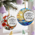 VIAKDEM Christmas Ornaments Going Away Farewell Gifts Ceramic Design A by Deal US