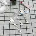 UDQYQ Stainless Steel Tube Squeezer Key 3 Pieces Silver Metal Dispenser by Deal US