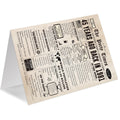 Ziwenhu Jumbo 45th Birthday Card Gift for Women Men Color zw-349 by Deal US