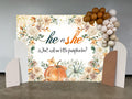 CUMIA Autumn Pumpkin Gender Reveal Backdrop 7x5FT Orange Fall Photo Prop by Deal US