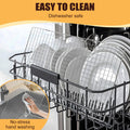 BXKEE Cooling Racks 2 PCS 10x16in Heavy Duty 304 Stainless Steel Silver by Deal US